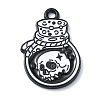 Halloween Theme Alloy Enamel Pendants X-FIND-Q102-01C-1