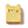Resin Imitation Animal Bread Decoden Cabochons RESI-U0003-01H-1