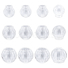  12Pcs 3 Style Mini Empty Clear Glass Globe FIND-NB0003-61-1