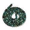 Natural Chrysocolla Beads Strands G-K373-B07-03-3