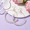 Glass Dangle Earrings EJEW-JE05817-02-2