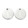 304 Stainless Steel Charms STAS-P280-13P-1