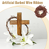 Synthetic Fibre Rope Imitation Barbed Wire for Party Decoration DIY-WH0430-399-6