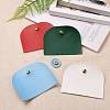   4 sets 4 colors Imitation Leather Sew on Bag Cover FIND-PH0006-89-3