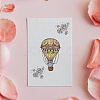 PVC Sakura Stamp DIY-WH0486-036-3