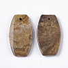 Natural Larderite Shoushan Tianhuang Stone Pendants G-S366-004B-01-2