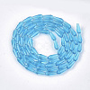 Transparent Glass Beads Strands X-GLAA-T009-004B-2