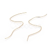 Brass Stud Earring Findings X-KK-Q735-333G-2