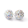 Pave Disco Ball Beads RB-YW0001-09-2