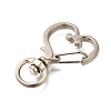 Alloy Swivel Clasps FIND-A045-01B-P-2