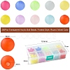 Transparent Acrylic Ball Beads FACR-CJ0001-02-2