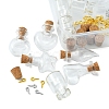 DIY Wish Bottle Pendant Making Kit DIY-FS0003-76-3