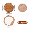 Adhesive Wax Seal Stickers DIY-WH0201-07B-2