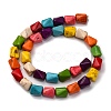 Synthetic Turquoise Beads Strands G-C147-19-3