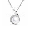 SHEGRACE Beautiful 925 Sterling Silver Necklace JN291A-1