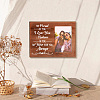 MDF Wood Photo Frames DIY-WH0231-078-7