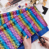 Glitter Polyester Fabric DIY-WH0304-648B-3