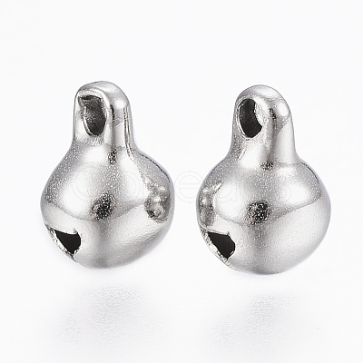 Tarnish Resistant 304 Stainless Steel Bell Charms STAS-K154-B-51P-1