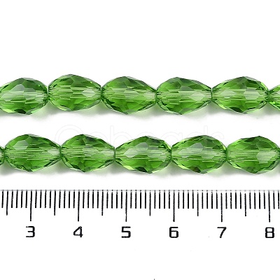 Transparent Glass Beads Strands EGLA-N013-T6mm-D14-1