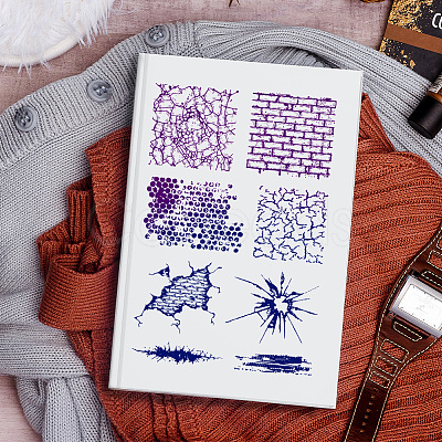 Custom PVC Plastic Clear Stamps DIY-WH0618-0118-1