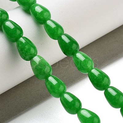 Natural Malaysia Jade Dyed Beads Strands G-B106-A09-01-1