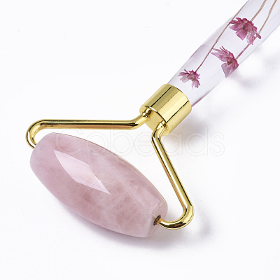 Natural Rose Quartz Massage Tools X-G-R466-01G-1