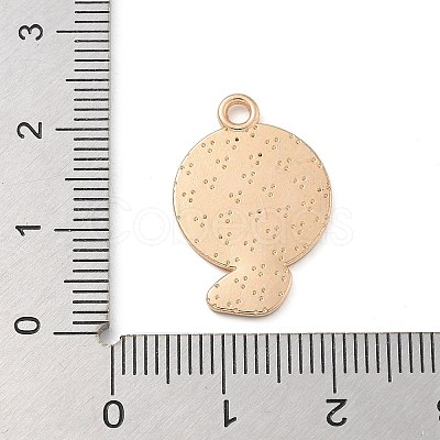 Alloy Enamel Pendants ENAM-A008-11KCG-02-1