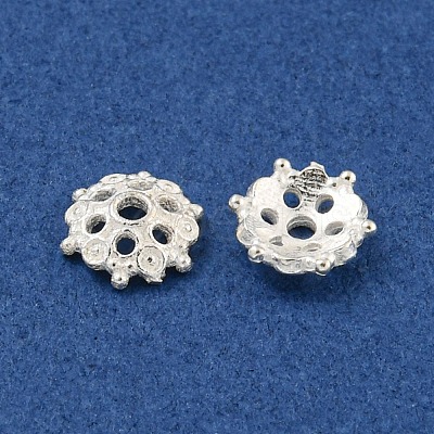 925 Sterling Silver Bead Caps STER-C007-05A-S-1