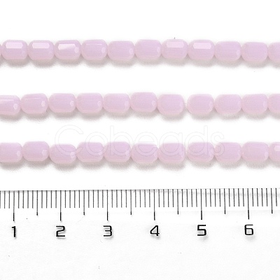 Imitation Jade Glass Beads Strands GLAA-G112-06B-1