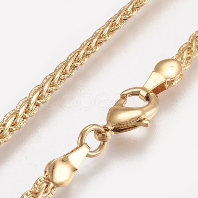 Brass Chain Necklaces Making NJEW-O101-18G-1