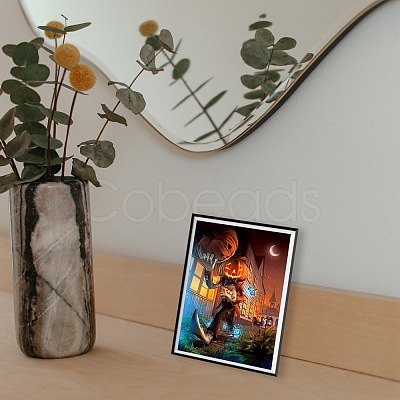 DIY 5D Diamond Painting Halloween Canvas Kits DIY-P060-06-1