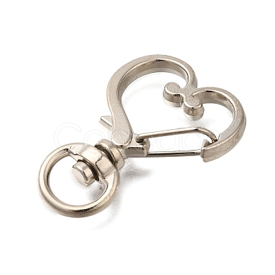 Alloy Swivel Clasps FIND-A045-01B-P-1