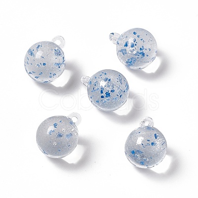 Transparent Acrylic Sphere Pendants OACR-H019-16-1