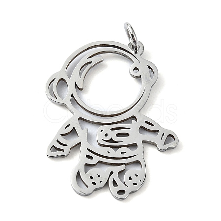 Non-Tarnish 304 Stainless Steel Pendants STAS-C097-69P-1