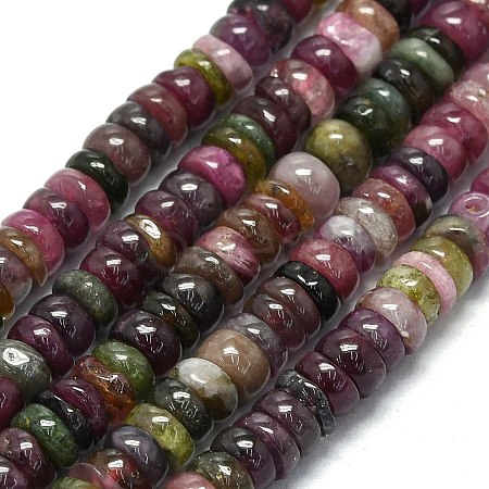 Natural Tourmaline Beads Strands G-G106-L01-02-1