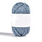 Wool Knitting Yarn, for Weaving, Knitting & Crochet, Light Steel Blue, 5mm, about 54.68 Yards(50m)/Skein