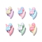 Opaque Cute Resin Decoden Cabochons, Mixed Color, Flower, 14x9x5mm