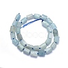 Natural Aquamarine Beads Strands G-O170-54-2