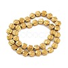 Electroplate Synthetic Non-magnetic Hematite Beads Strands G-I317-01E-2