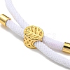 Nylon Cords Bracelet Makings Fit for Connector Charms AJEW-P116-01G-09-3