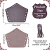 Adjustable PU Leather Cord Bracelets AJEW-WH0250-75A-2
