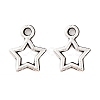 Tibetan Style Alloy Star Charms TIBEB-O004-29-1