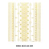 3D Goldenrod Nail Water Decals MRMJ-N010-44-009-2