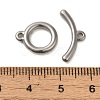 Non-Tarnish 304 Stainless Steel Toggle Clasps STAS-Q324-08P-3