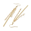 Brass Earrings for Women EJEW-JE05746-4