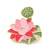 Lotus Seedpod and Flower Enamel Pin JEWB-I015-09G-1