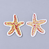 Computerized Embroidery Cloth Iron On/Sew On Patches AJEW-S076-038-2
