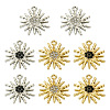 Pandahall 8Pcs 4 Color Alloy Pendant FIND-TA0003-31-2