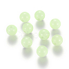 Luminous Acrylic Round Beads LACR-R002-10mm-01-2