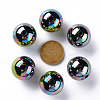 Opaque Acrylic Beads X-MACR-S370-D20mm-S002-3